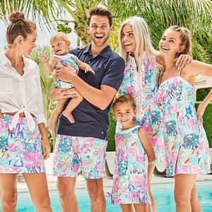 Lilly Pulitzer JESSE Romper - Summer Patchwork